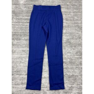 C Wonder Pants Womens 6 Blue Pull On Stretch Dress Skinny Casual